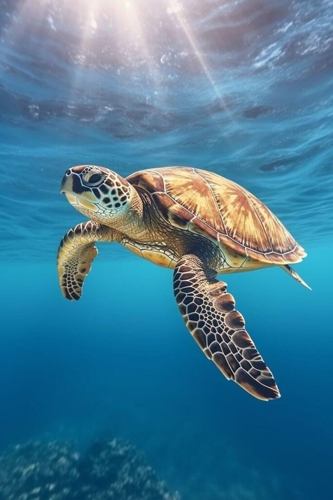 How Far Can Turtles See?